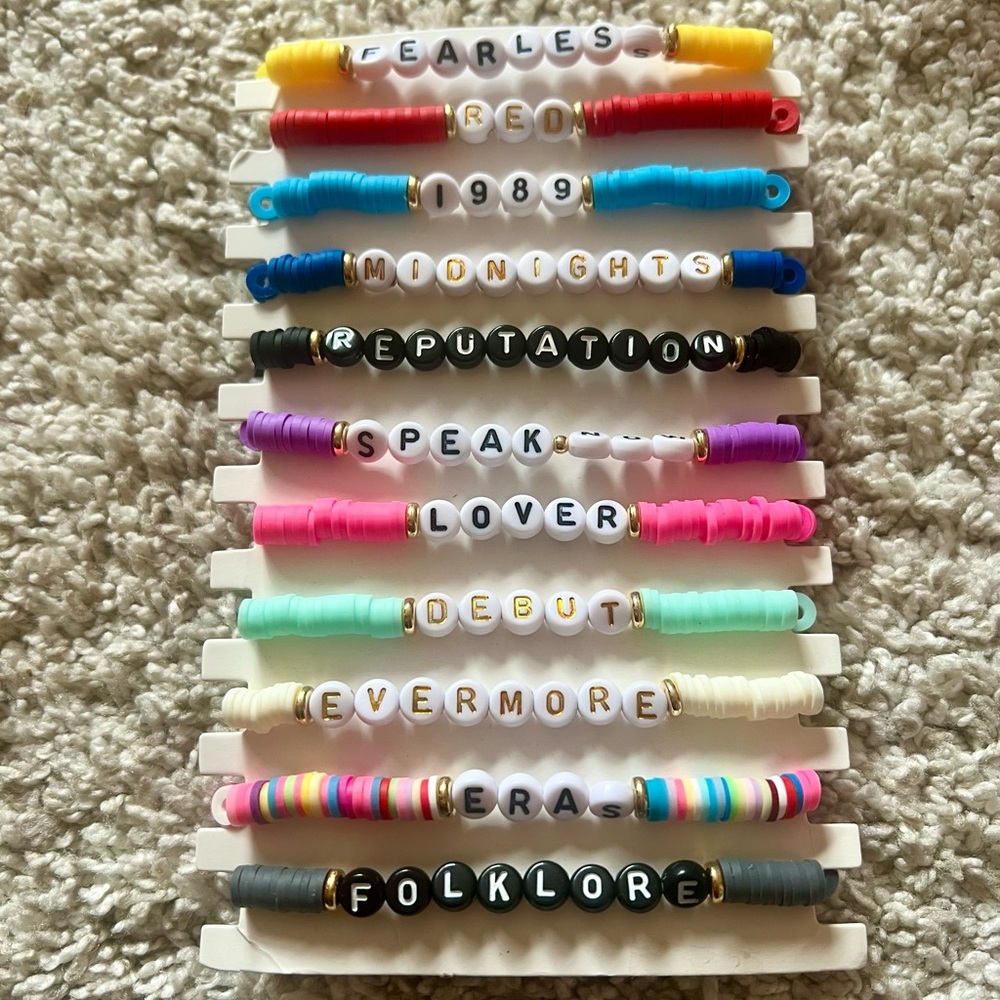 Taylor Swift Friendship Bracelets NWT